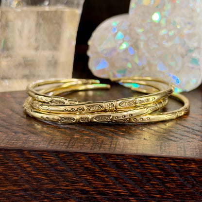 Sea Life Cuff Bracelet, Fair Trade