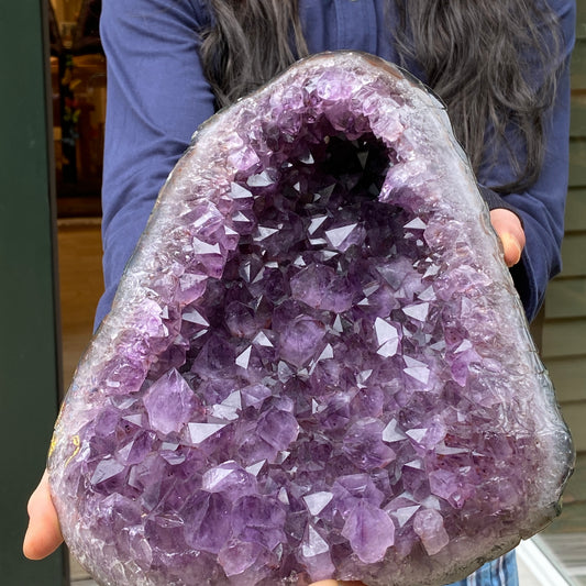 Large Amethyst 'Dish' Shaped Geode