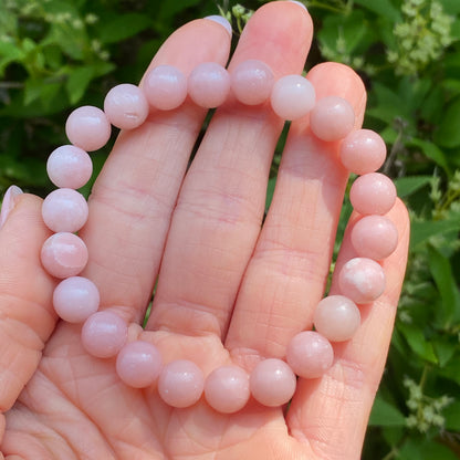 Natural Pink Opal Bracelet