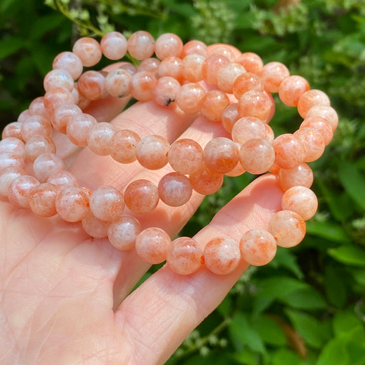 Shimmery Sunstone Bracelet