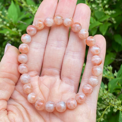 Shimmery Sunstone Bracelet