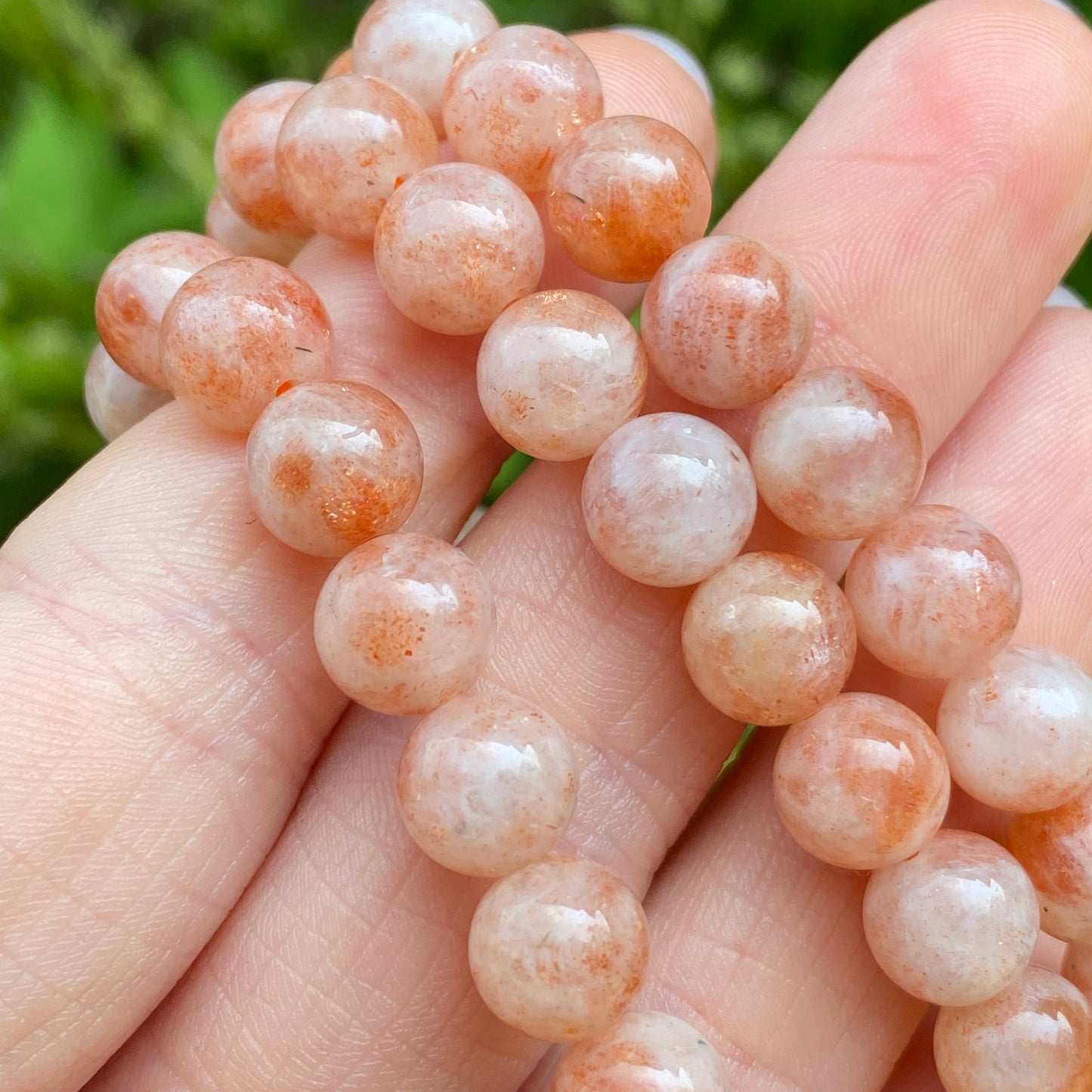 Shimmery Sunstone Bracelet