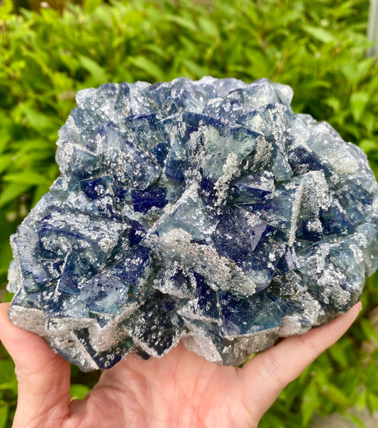 Stunning Color Changing Nigerian Fluorite, UV and Daylight Reactive