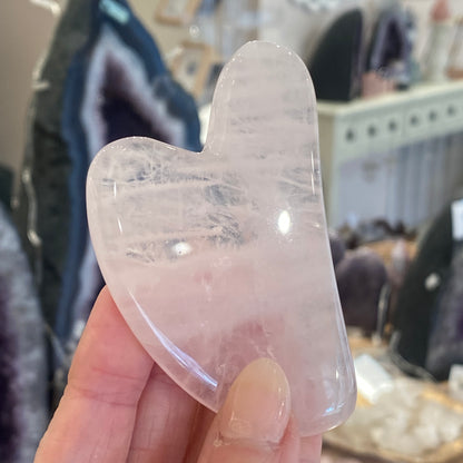 Rose Quartz Gua Sha Stone