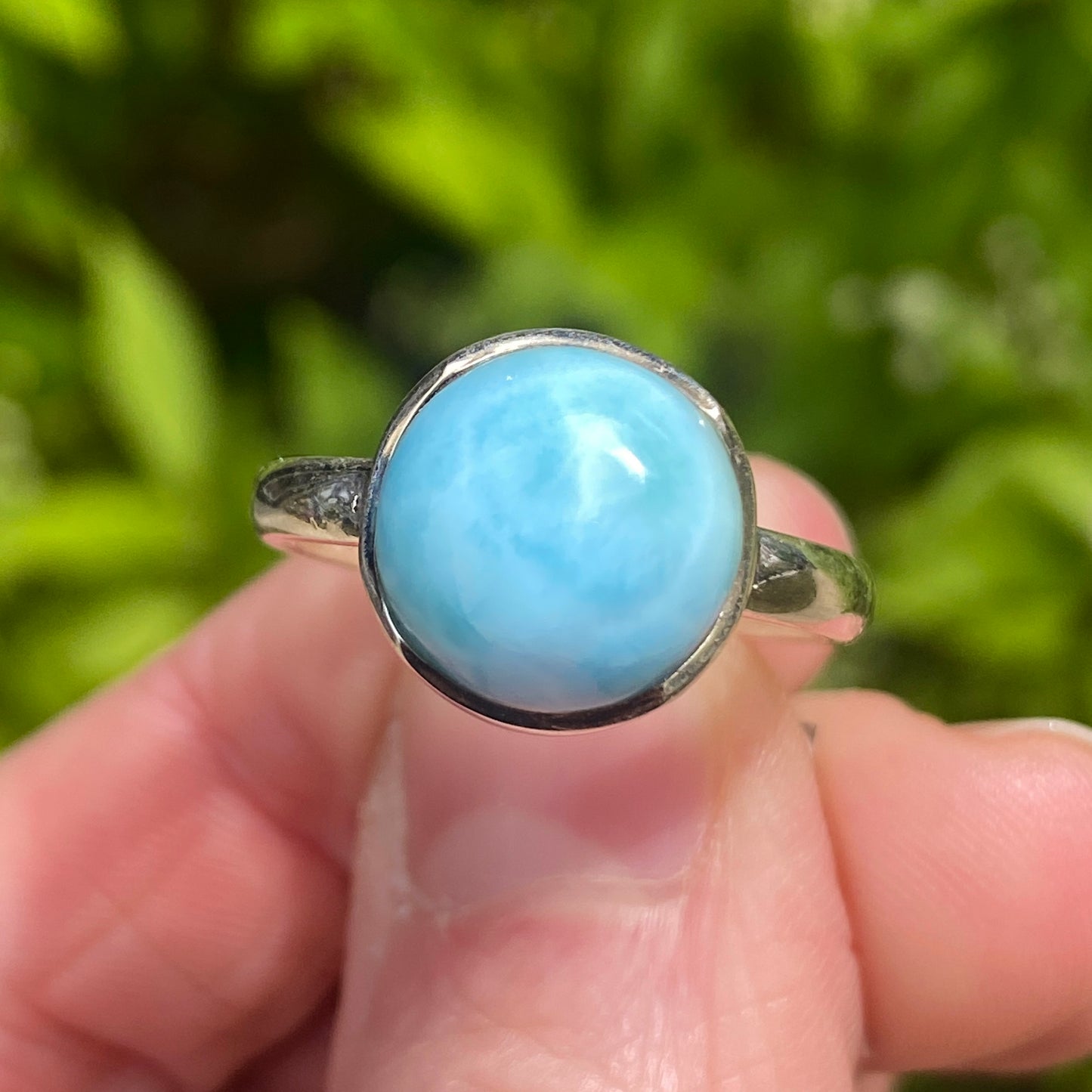 Larimar Ring, Size 8