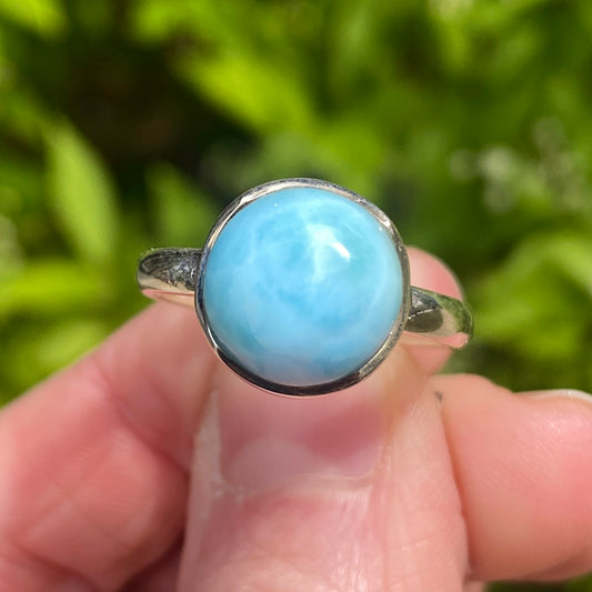 Larimar Ring, Size 8