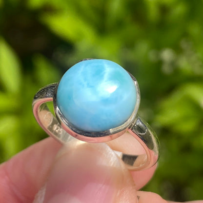 Larimar Ring, Size 8