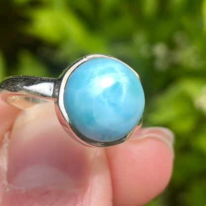 Larimar Ring, Size 8