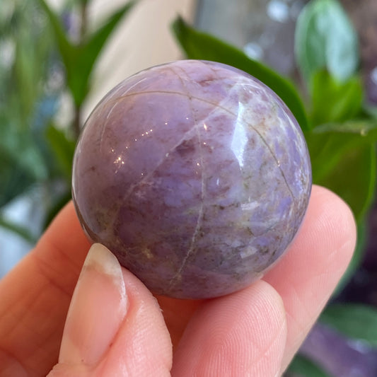 Turkish Purple Jade Sphere