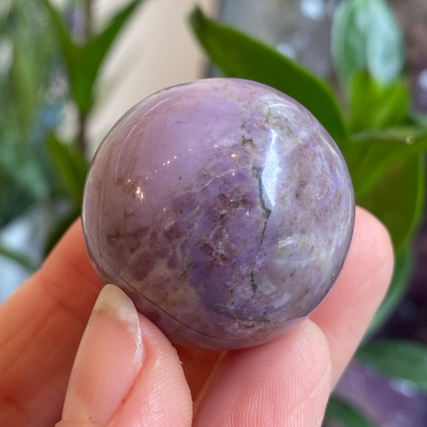 Turkish Purple Jade Sphere
