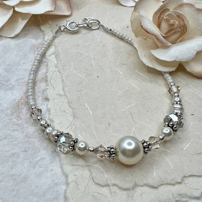 Ivory Pearl Jewelry Collection, Handmade in Wisconsin