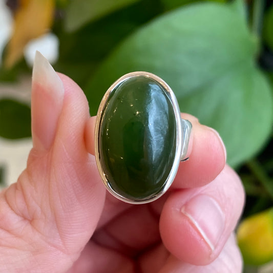 Jade Ring, Size 5.5
