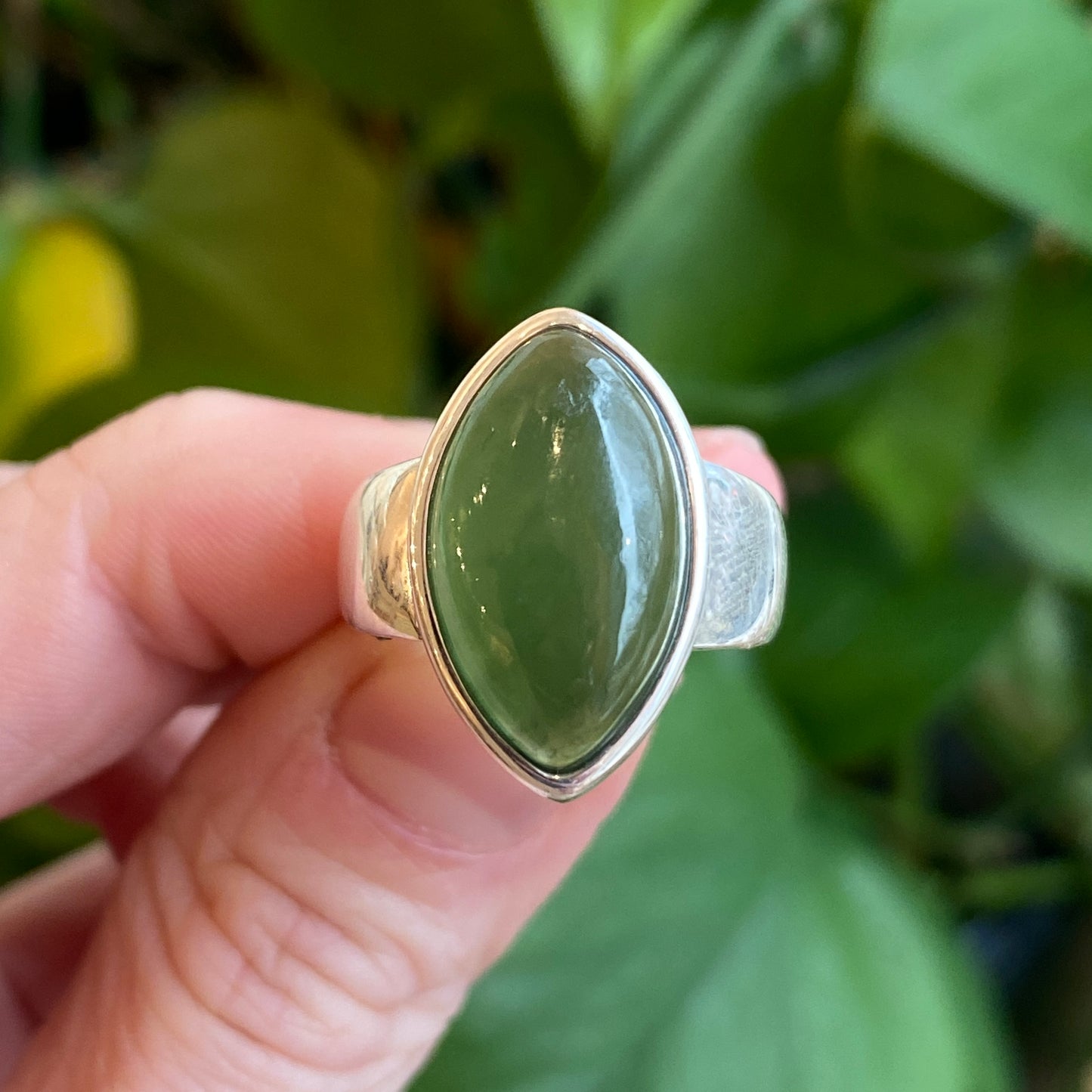 Jade Ring, Size 7.5