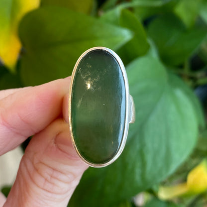 Jade Ring, Size 7.5