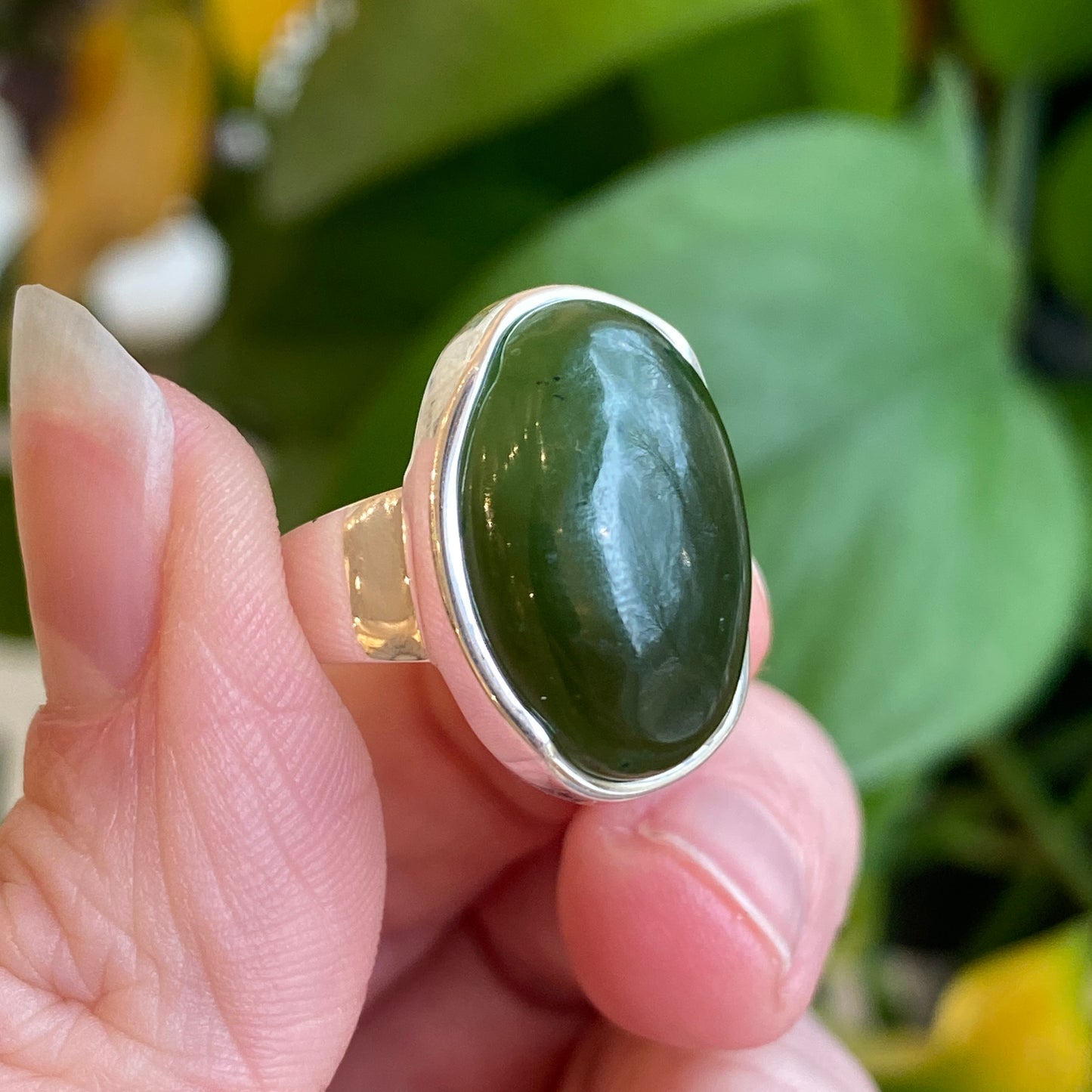 Jade Ring, Size 5.5