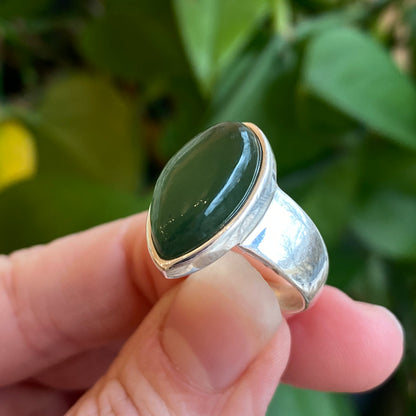 Jade Ring, Size 7.5