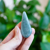 Jadeite, Blue-Green Jadeite Stone, Guatemala