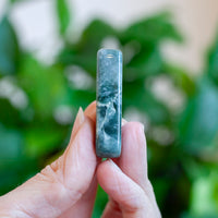 Jadeite, Blue-Green Jadeite Stone, Guatemala