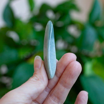 Jadeite, Blue-Green Jadeite Stone, Guatemala