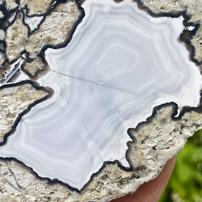 Rare Kaolin Agate, Germany, Gröppendorf