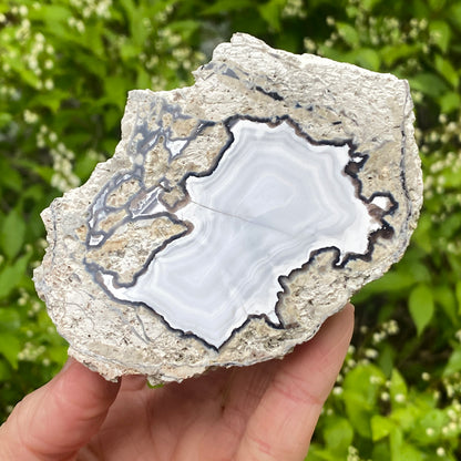 Rare Kaolin Agate, Germany, Gröppendorf