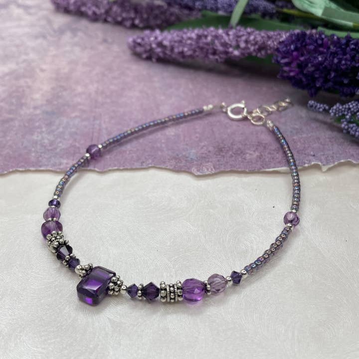 Amethyst Jewelry Collection, Handmade in Wisconsin