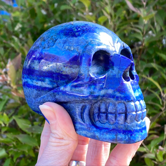Lapis Lazuli Skull