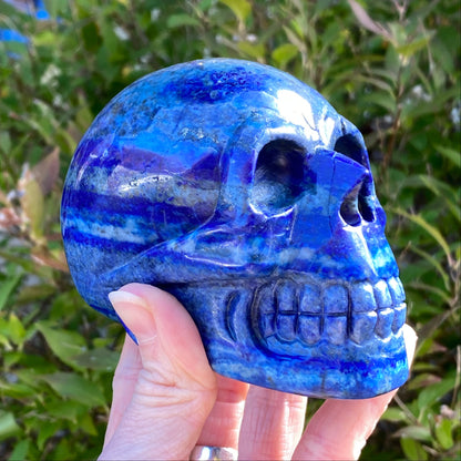 Lapis Lazuli Skull
