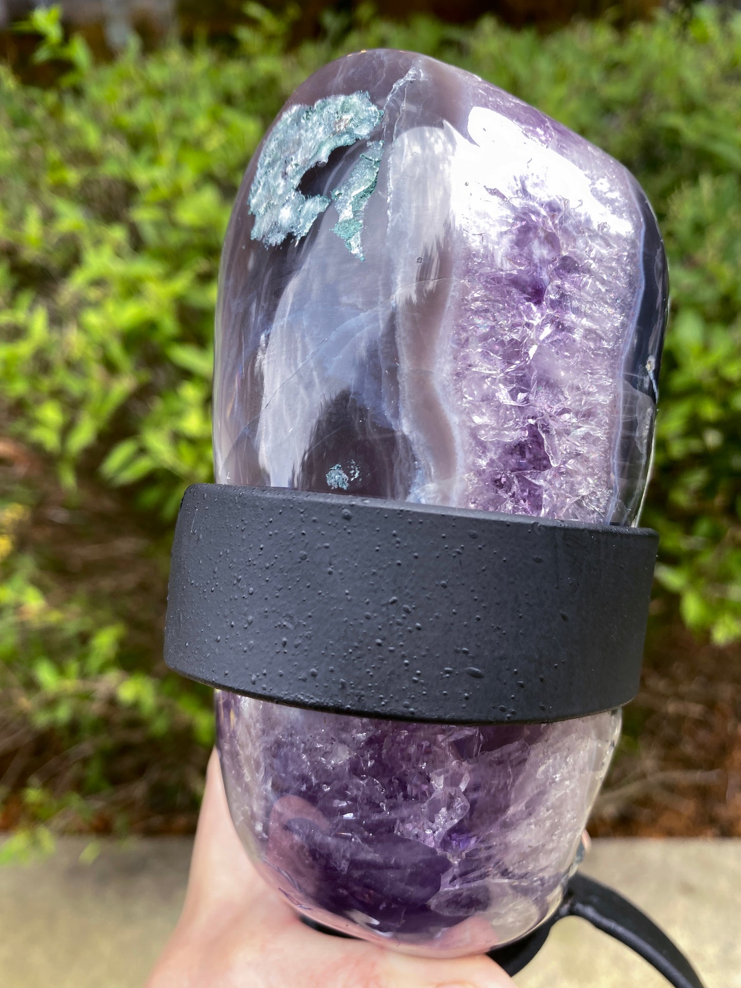 Amethyst Showpiece, 8lbs, old stock Brazil