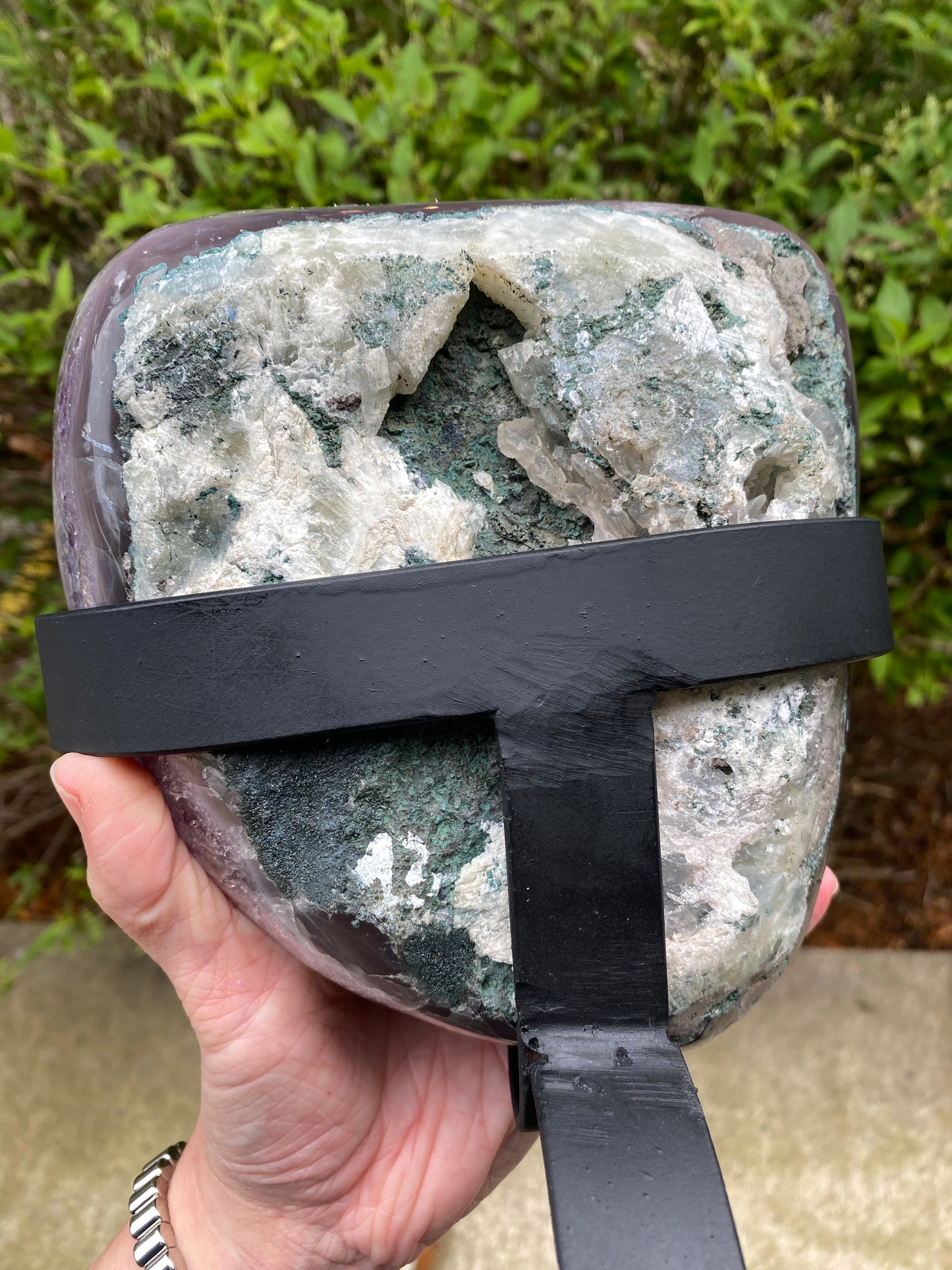 Amethyst Showpiece, 8lbs, old stock Brazil