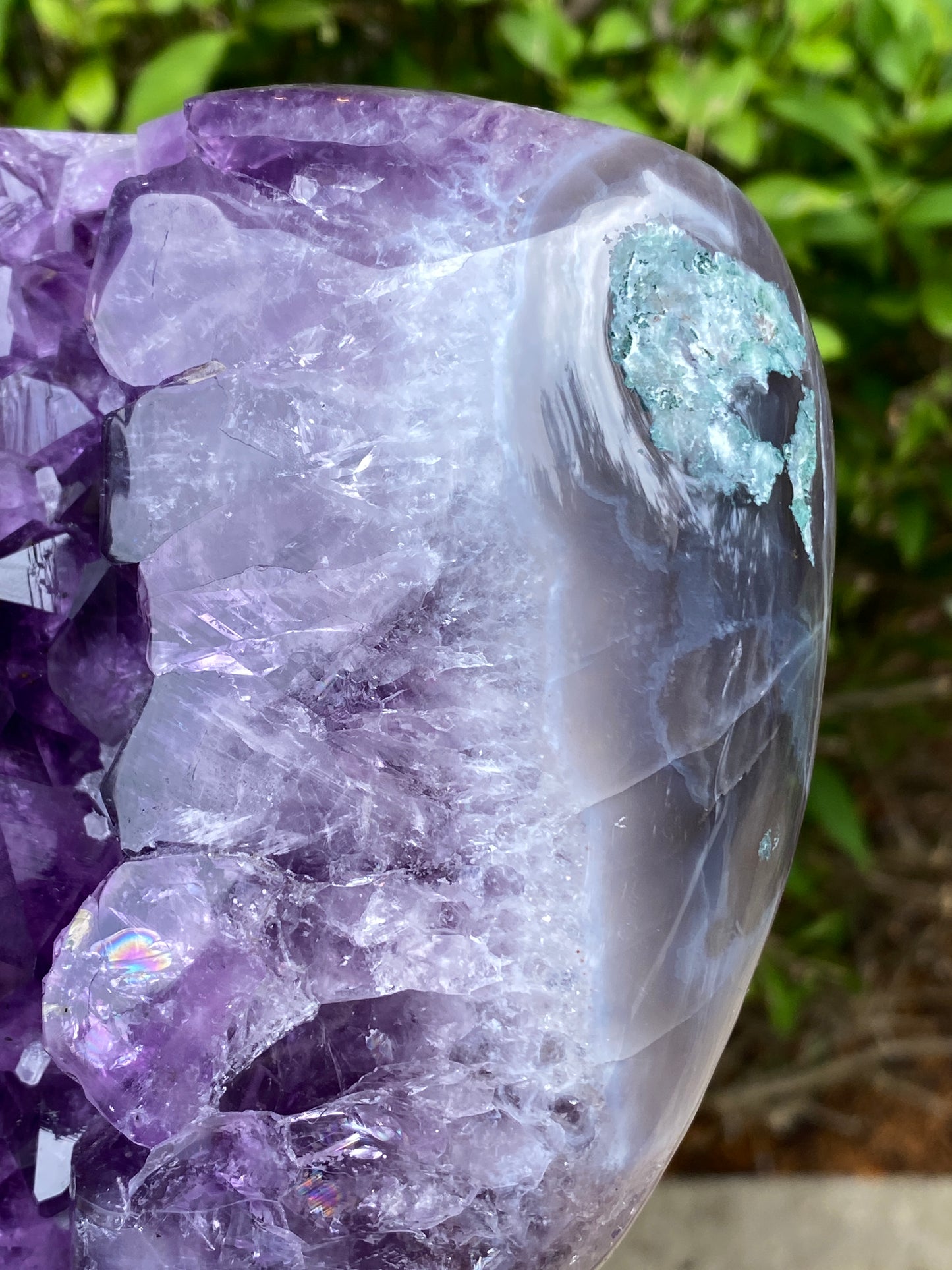 Amethyst Showpiece, 8lbs, old stock Brazil