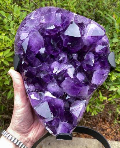 Amethyst Showpiece, 10lbs, old stock Brazil