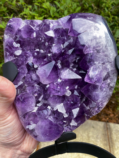 Amethyst Showpiece, 8lbs, old stock Brazil