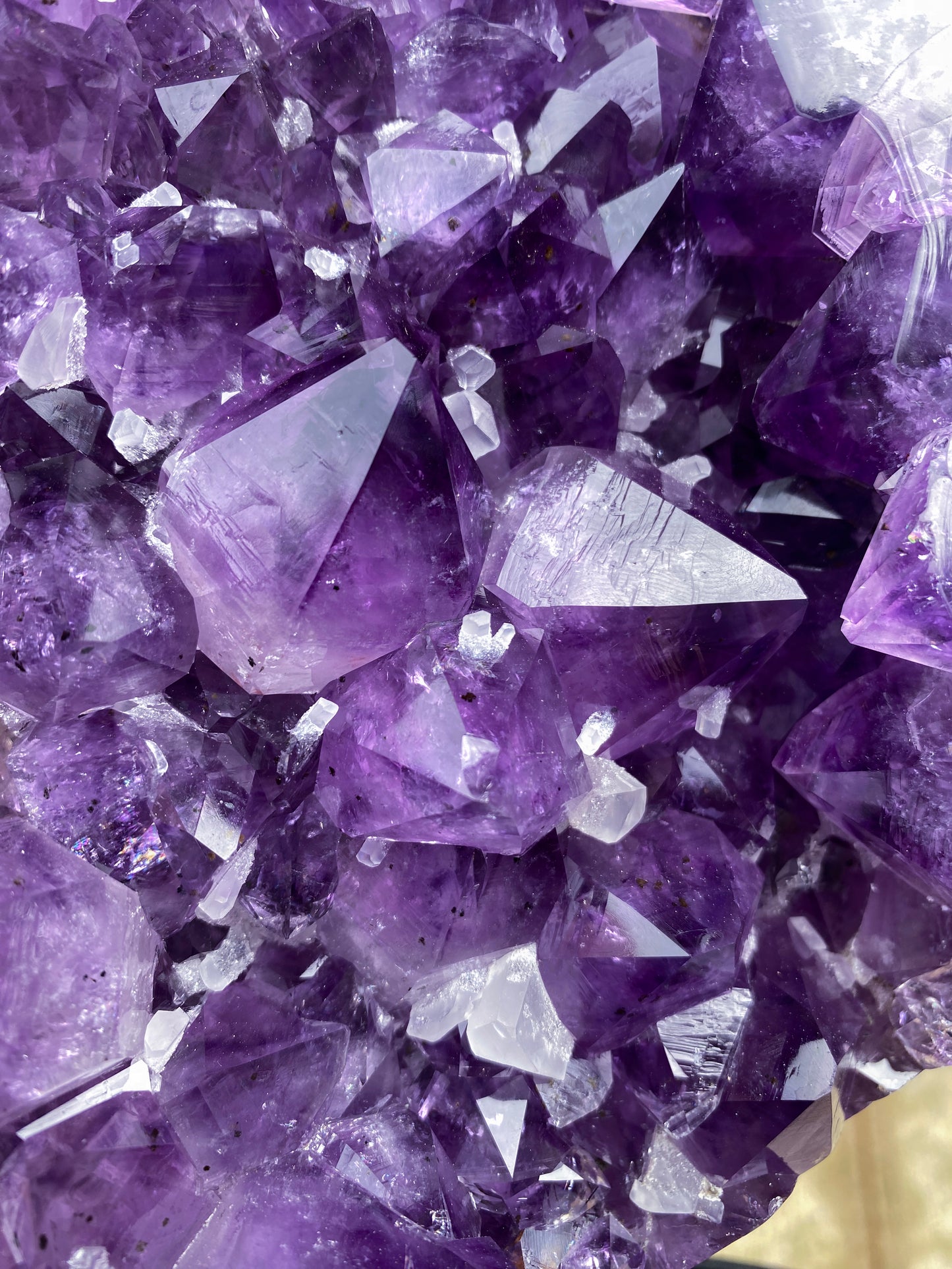 Amethyst Showpiece, 8lbs, old stock Brazil