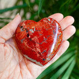 Red Jasper Heart