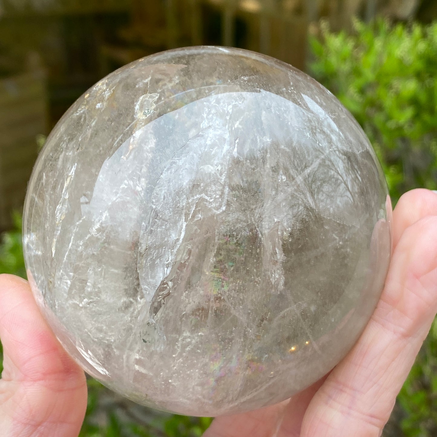 Smoky Quartz Sphere, 3in