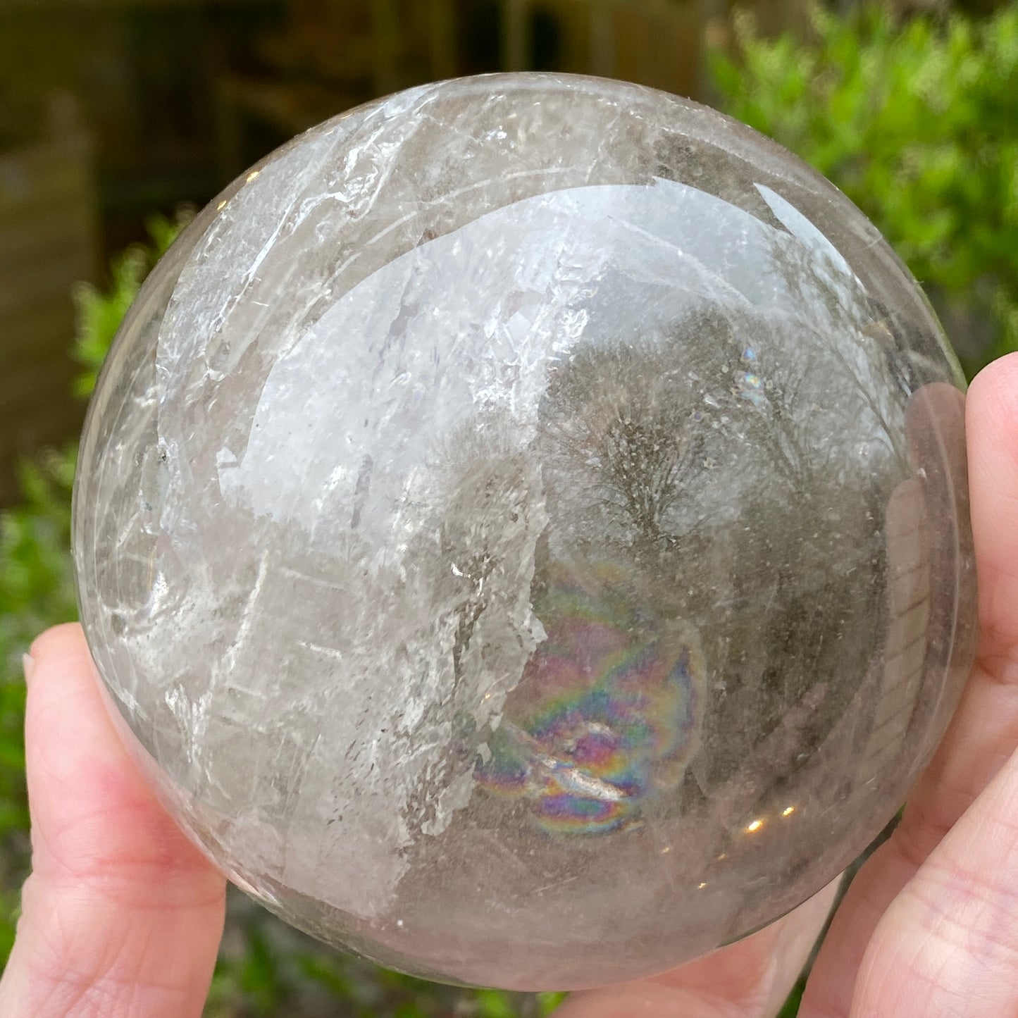 Smoky Quartz Sphere, 3in