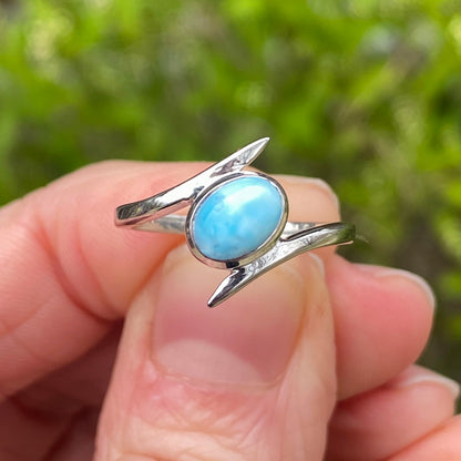 Larimar Ring, Size 5