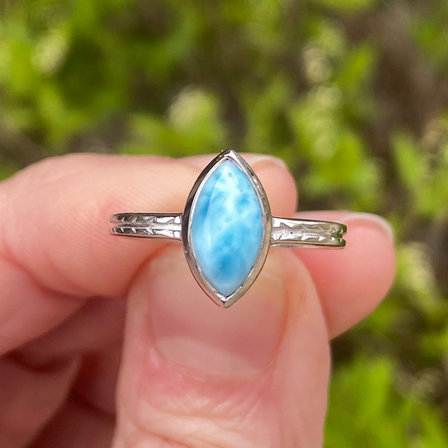 Larimar Ring, Size 6