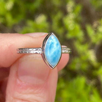 Larimar Ring, Size 6