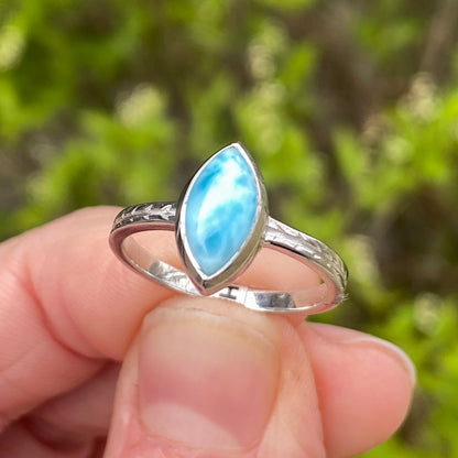 Larimar Ring, Size 6