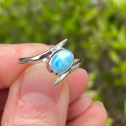 Larimar Ring, Size 5