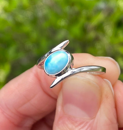 Larimar Ring, Size 5