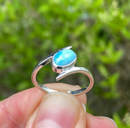 Larimar Ring, Size 5