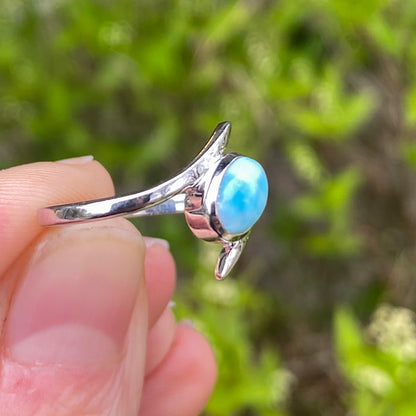 Larimar Ring, Size 5