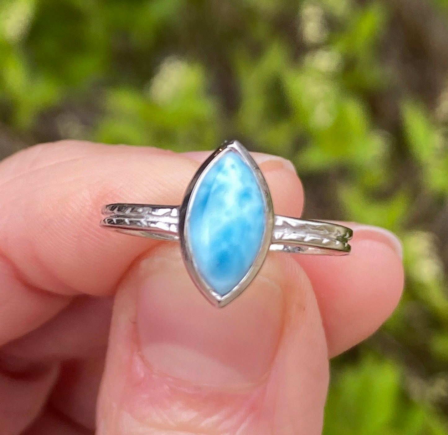 Larimar Ring, Size 6