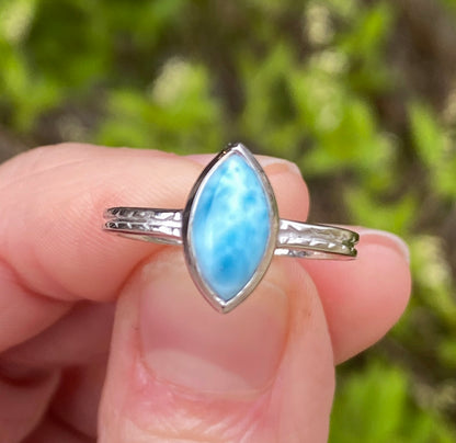 Larimar Ring, Size 6