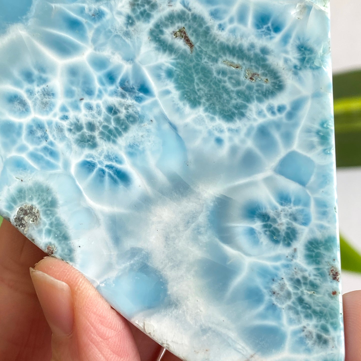 Larimar Slab, Standing