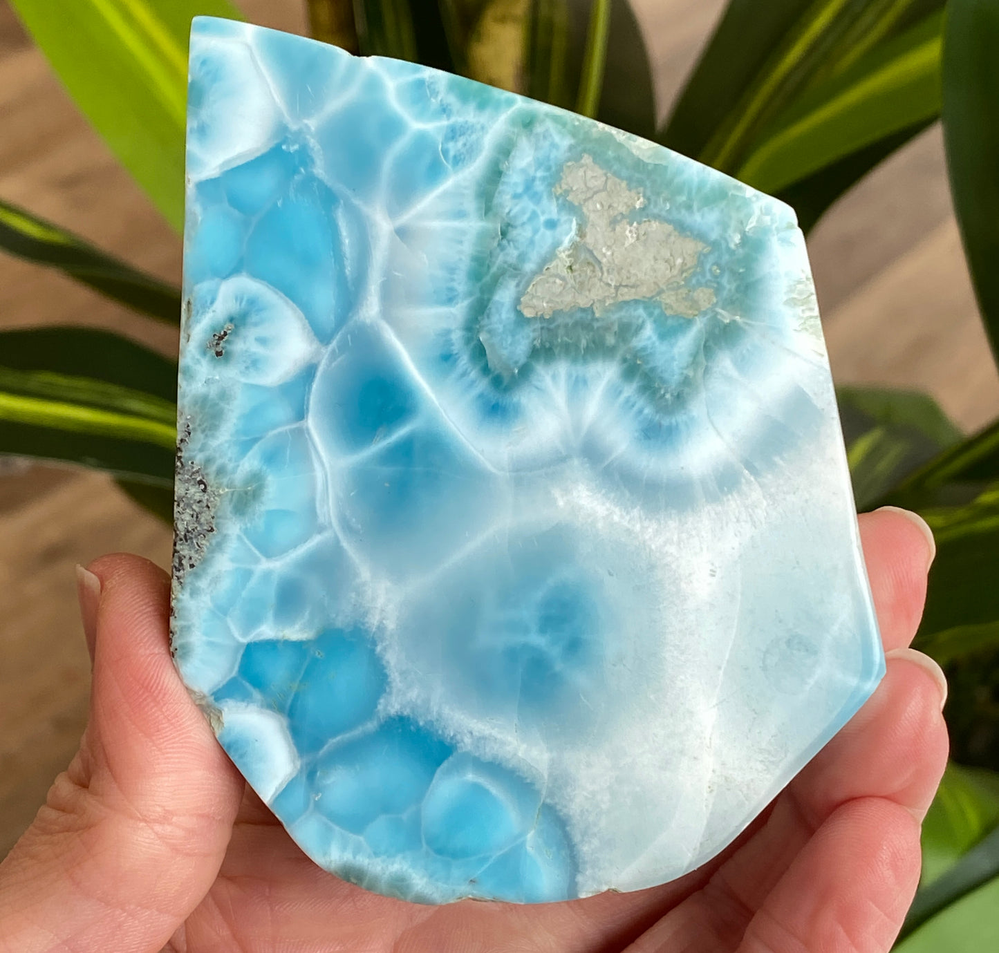 Larimar Slab, Standing