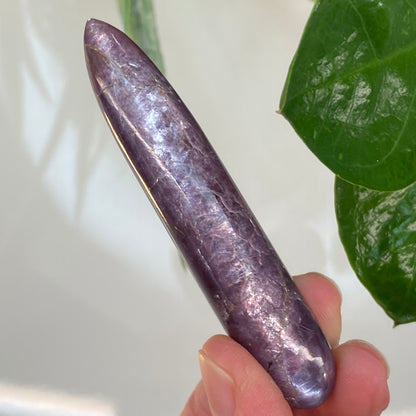 Gem Lepidolite Wand